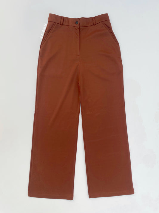 Brown Color Wide Leg pants
